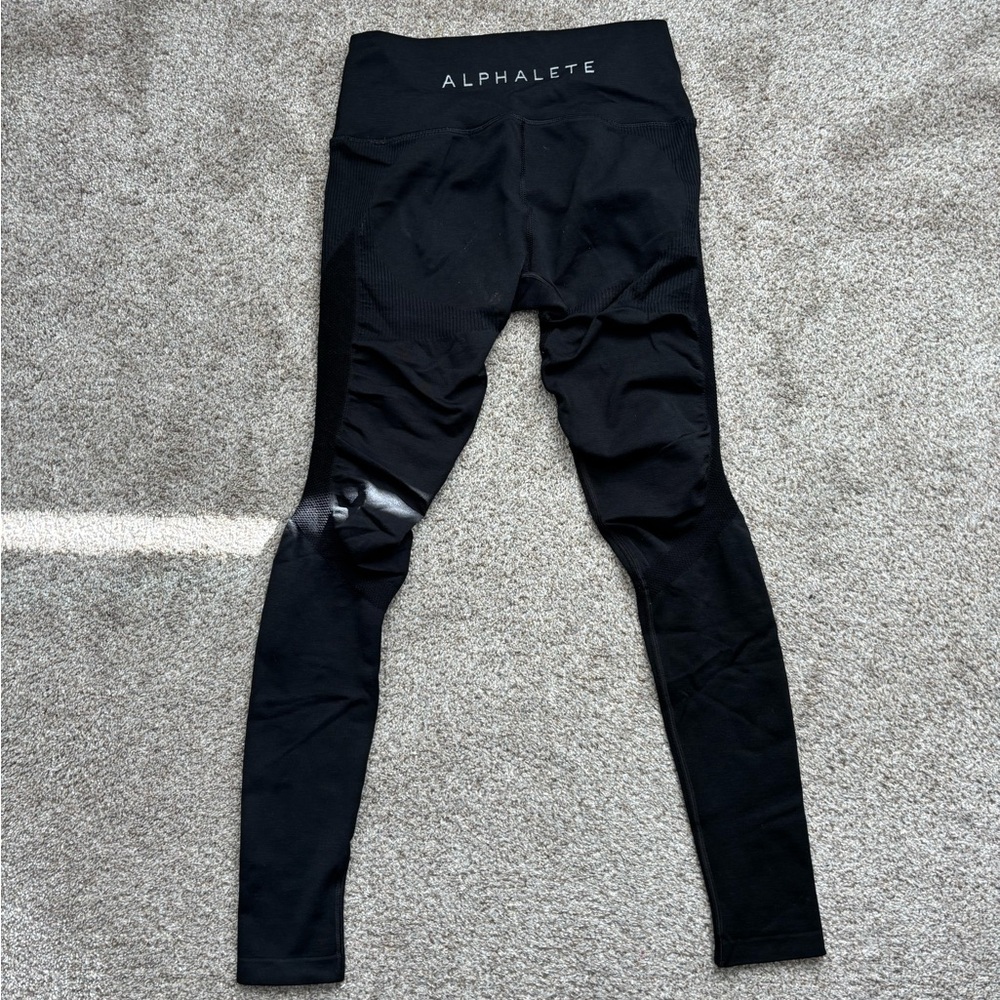 Alphalete Black Mesh Leggings